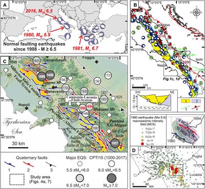 Fault Pattern and Seismotectonic Style of the Campania – Lucania 1980 Earthquake (Mw 6.9, Southern Italy): New Multidisciplinary Constraints